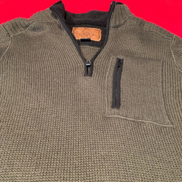 Prana Other - Prana olive green 1/4 zip sweater